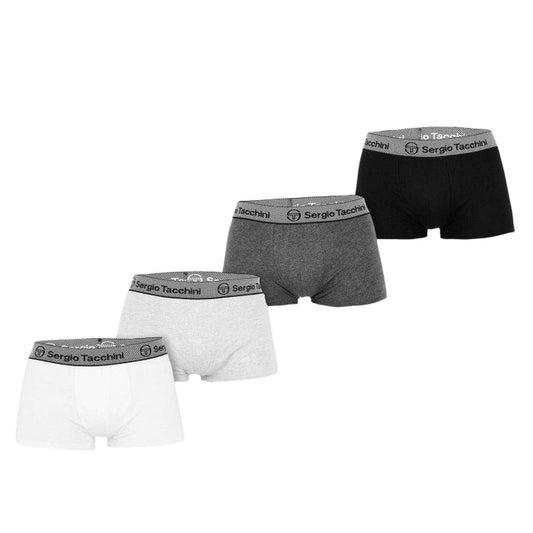 Front - Sergio Tacchini Mens Plain Classic Briefs (Pack of 4)