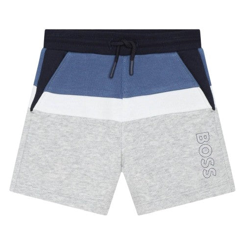 Front - Boss Baby Boys Jersey Swim Shorts