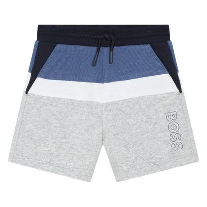 Front - Boss Baby Boys Jersey Swim Shorts
