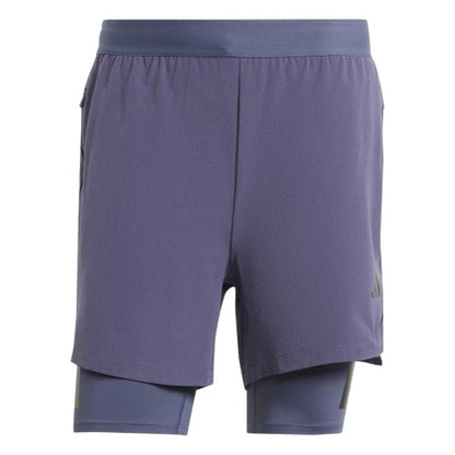 Front - Adidas Mens Power Shorts