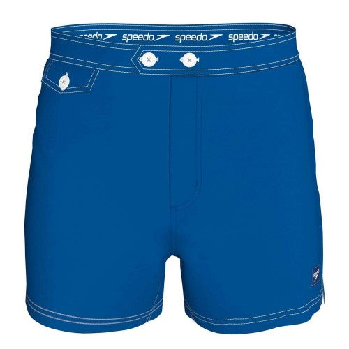 Front - Speedo Mens Volley Swim Shorts