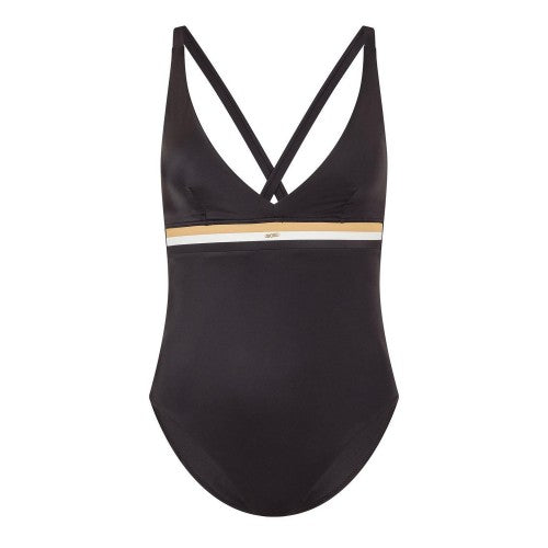 Front - Boss Womens/Ladies Swim Shorts