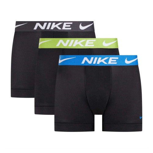 Front - Nike Mens Dri-FIT Essential Micro Boxer Shorts (Pack of 3)