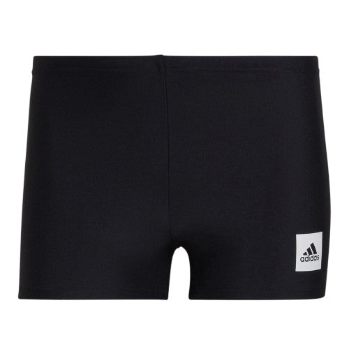 Front - Adidas Mens Solid Fitted Swim Shorts