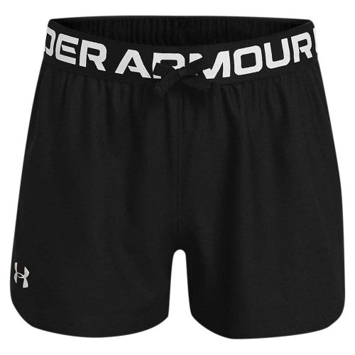 Front - Under Armour Girls Play Up Shorts