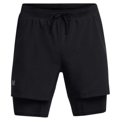 Front - Under Armour Mens Launch Running Shorts
