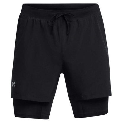 Front - Under Armour Mens Launch Running Shorts