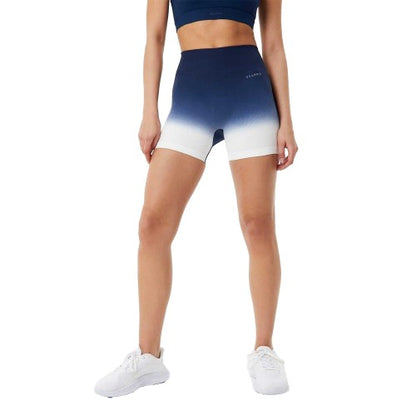 Front - USA Womens/Ladies Ombre Workout Cycling Shorts