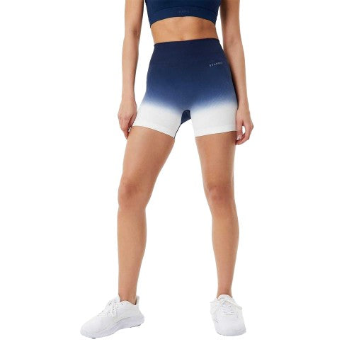 Front - USA Womens/Ladies Ombre Workout Cycling Shorts