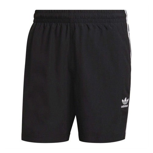 Front - Adidas Mens Originals 3 Stripes Swimming Swim Shorts