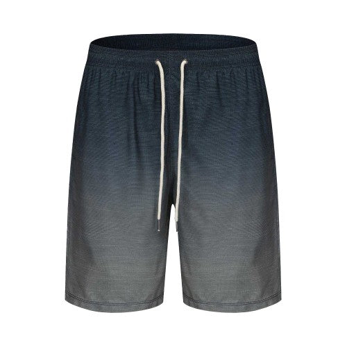 Front - Hot Tuna Mens Ombre Stripe Swimming Swim Shorts