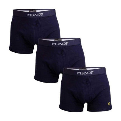 Front - Lyle & Scott Mens Boxer Shorts (Pack of 3)