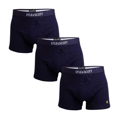 Front - Lyle & Scott Mens Boxer Shorts (Pack of 3)