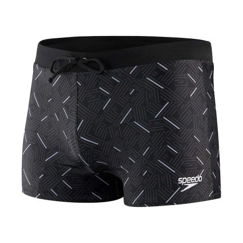 Front - Speedo Mens Valmilton Swim Shorts
