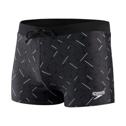 Front - Speedo Mens Valmilton Swim Shorts