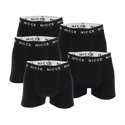 Front - Nicce Mens Galan Boxer Shorts (Pack of 5)