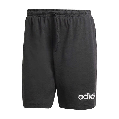 Front - Adidas Mens Essentials Linear Single Jersey Shorts