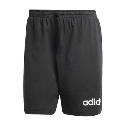 Front - Adidas Mens Essentials Linear Single Jersey Shorts