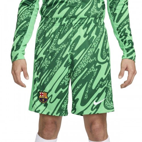 Front - FC Barcelona Mens Barcelona Home Goalkeeper Goalkeeper Shorts