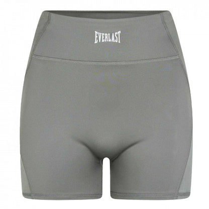 Front - Everlast Womens/Ladies Logo Workout Compression Shorts