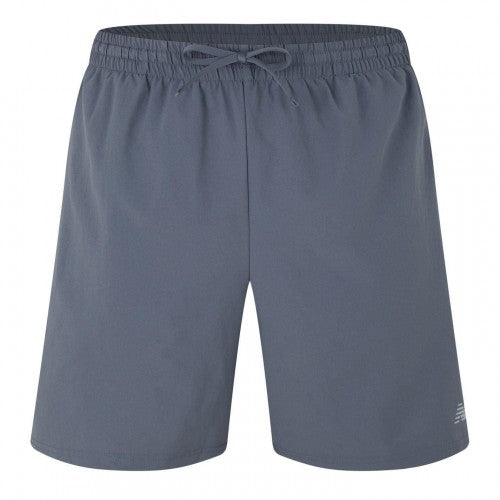 Front - New Balance Mens Elasticated Waist Running Shorts