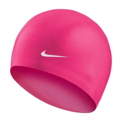 Front - Nike Unisex Adult Logo Silicone Swimming Cap