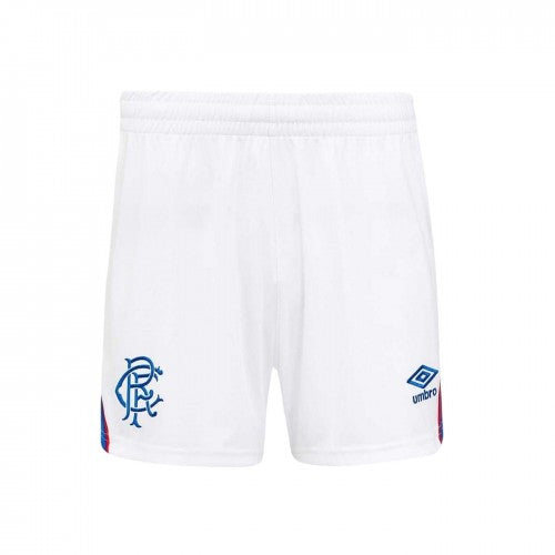 Front - Umbro Unisex Adult Rangers FC Football Shorts