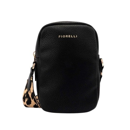 Front - Fiorelli Leopard Print Crossbody Bag
