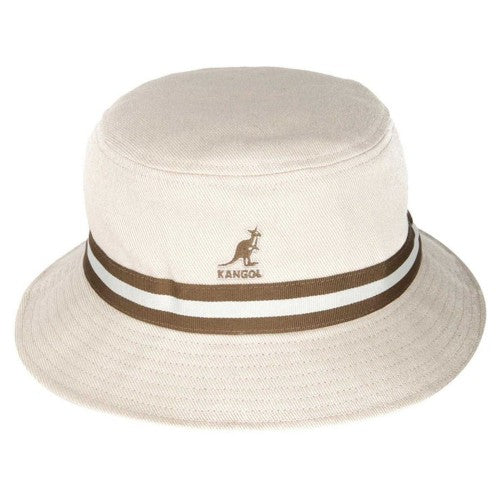 Front - Kangol Unisex Adult Striped Cotton Bucket Hat
