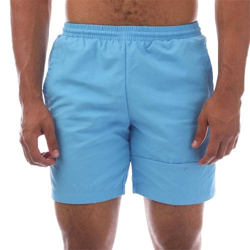 Front - Adidas Mens Originals 3 Stripes Regular Swim Shorts