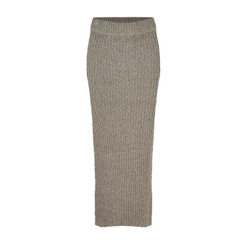 Front - Jack Wills Womens/Ladies Ribbed Maxi Skirt