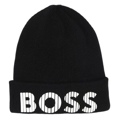 Front - Boss Childrens/Kids Lettering Beanie