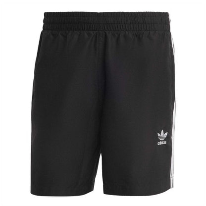 Front - Adidas Mens 3 Stripes Swim Shorts