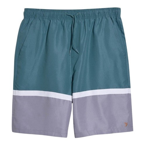 Front - Farah Mens Murphy Regular Swim Shorts