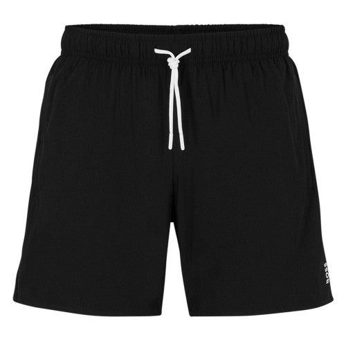 Front - Boss Mens Iconic Regular Swim Shorts