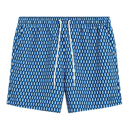 Front - Ted Baker Mens Printed Swim Shorts