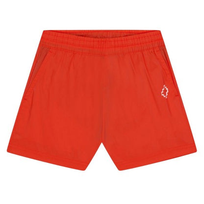 Front - Marcelo Burlon Childrens/Kids Swim Shorts