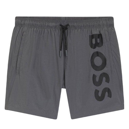 Front - Boss Mens Octopus Swim Shorts