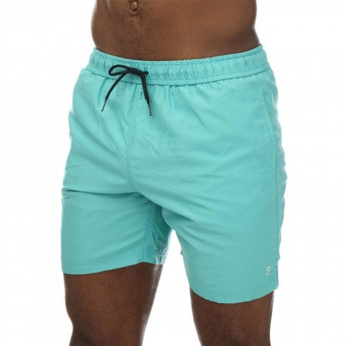 Front - Farah Mens Owen Swimming Swim Shorts