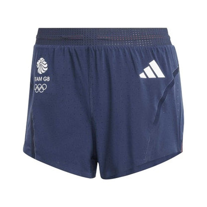 Front - Adidas Womens/Ladies Lightweight Running Shorts