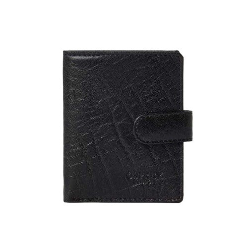 Front - Osprey Highland Embossed Leather Travel Popper Wallet