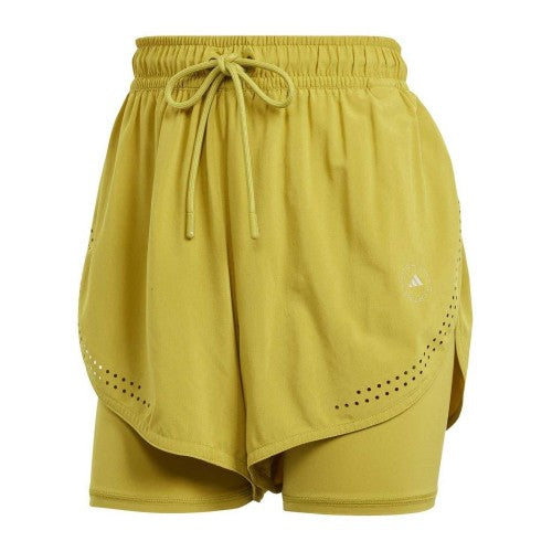 Front - Adidas Womens/Ladies Stella McCartney Loose Fit Running Shorts