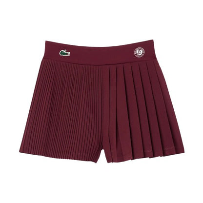 Front - Lacoste Womens/Ladies Roland Garros Edition Skort