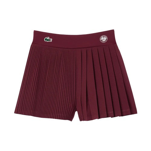 Front - Lacoste Womens/Ladies Roland Garros Edition Skort