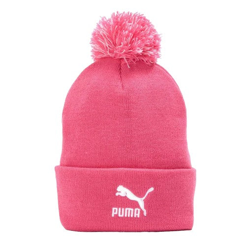 Front - Puma Mens Core Pom Pom Knitted Beanie