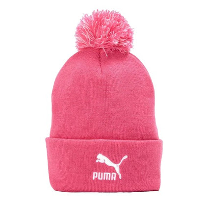 Front - Puma Mens Core Pom Pom Knitted Beanie