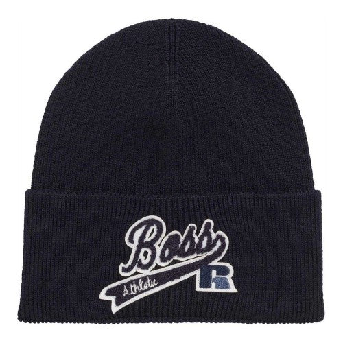 Front - Boss X Russel Mens Floley Beanie