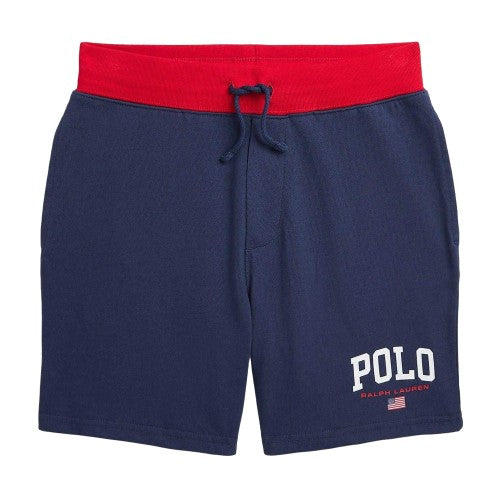 Front - Ralph Lauren Childrens/Kids Polo Sweat Shorts