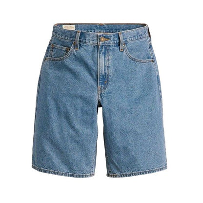 Front - Levis Womens/Ladies Denim Baggy Jean Shorts