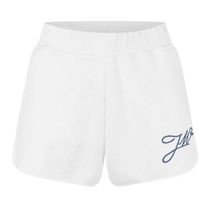 Front - Jack Wills Womens/Ladies Ribbed Relaxed Fit Sweat Shorts